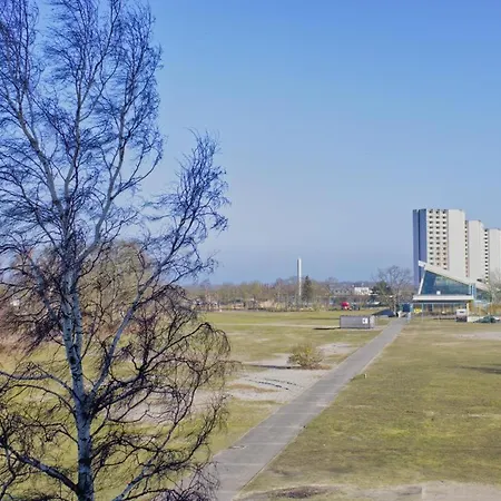 Inselblume 02 - Maritime Ferienwohnung, Blick Zum Yachthafen Dom wakacyjny Burgtiefe auf Fehmarn